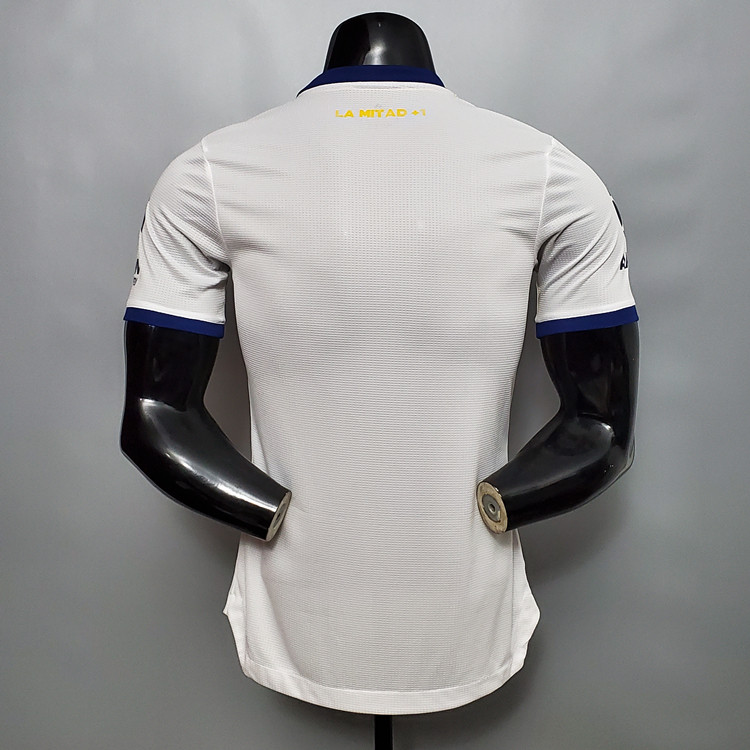 Boca Juniors 20-21 Away White Soccer Jersey Football Shirt (Player Version) - Click Image to Close